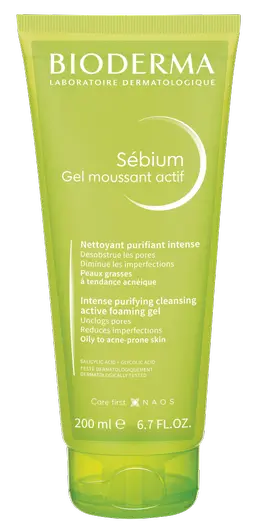 8308_SEBIUM GEL MOUSSANT ACTIF 200 ML